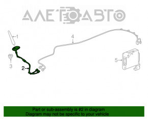 Mufă antenă Honda CRV 12-16 tip 2