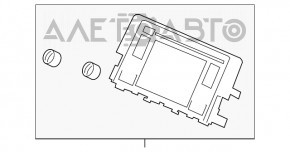 Radio Honda Civic X FC 19-21 cu display