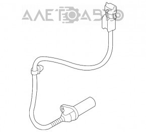 Senzorul de poziție a arborelui cu came Kia Soul 14-16 1.6 nou OEM original