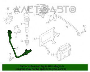 Senzorul de arbore cotit Kia Sorento 16-19 2.4 nou OEM original