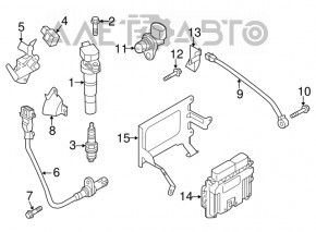 Senzorul de arbore cotit Kia Sorento 16-19 2.4 nou OEM original