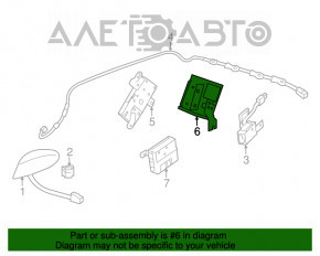 Amplificator muzical pentru Honda Accord 13-17 Pioneer