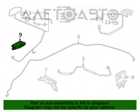 Modul de control al anulării zgomotului activ Honda Insight 19-22