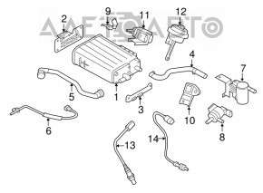 Sonda lambda pentru al doilea Hyundai Veloster 12-17