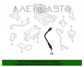 Sonda lambda pentru primul Kia Forte 4d 14-16 pre-restilizare.