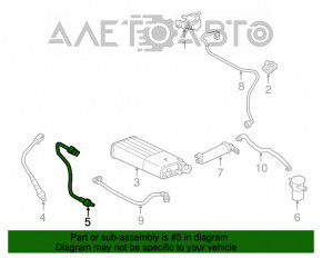 Sonda lambda pentru al doilea Hyundai Santa FE Sport 17-18 restilizat 2.4