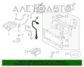 Sonda lambda a doua pentru Hyundai Sonata 20- 2.5