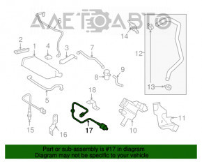 Sonda lambda pentru al doilea Hyundai Tucson 16-18 2.0 AWD, nou, original OEM