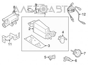 Sonda lambda prima Hyundai Sonata 11-15 2.0 noua originala OEM