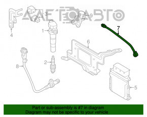 Senzor de detonare Kia Soul 14-16 1.6