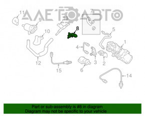 Senzor de presiune pentru harta Hyundai Santa FE Sport 13-18, nou, original OEM