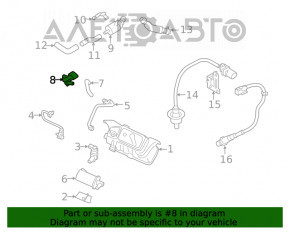 Senzor de supraalimentare Hyundai Sonata 11-15 2.0