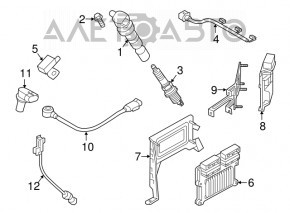 Senzor de detonație Kia Sorento 10-15 3.3 nou original OEM