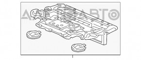 Монитор второго ряда Acura MDX 14-16 дорест