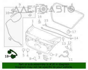 Camera de vizionare spate pentru Honda Civic X FC 16-21