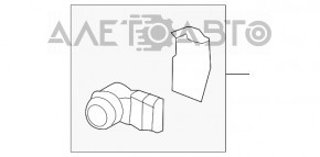 Senzor de parcare spate pentru Acura MDX 14-16 cu inel