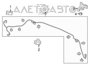 Parktronic fata dreapta Acura MDX 17-20 rest nou original OEM