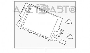 Monitor, display, navigație Honda Civic X FC 19-21