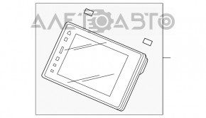 Monitor, display, navigație Honda Clarity 18-21 SUA