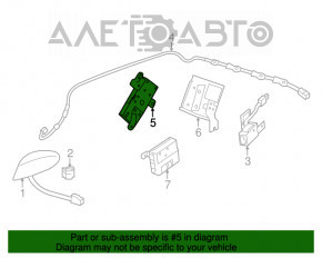 MODUL DE TUNER RADIO Honda Accord 13-17