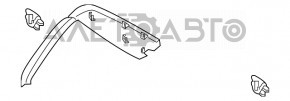 Capacul portbagajului stânga Volvo XC90 16-22 gri.