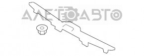 Capac portbagaj Volvo XC90 16-22 gri cu insertie metalica.