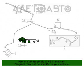 Antena GPS Honda Clarity 18-21 SUA