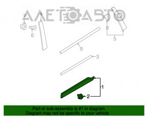 Capac usa spate inferioara stanga Volvo XC90 16-22 in culoare