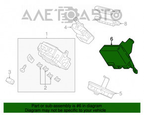 Blocul amplificatorului EPS pentru Honda Accord 13-17