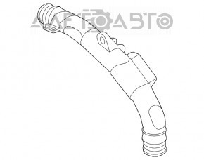 Furtun de aer mediu VW Passat b7 12-15 SUA 2.0TDI