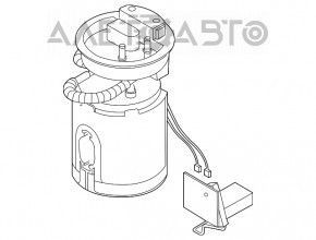Топливный насос бензонасос VW Passat b7 12-15 USA 2.0TDI