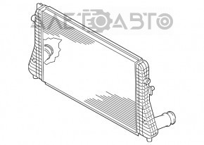 Intercooler VW CC 08-17 nou original OEM