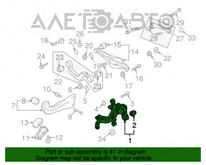 Capac spate stânga VW CC 08-17