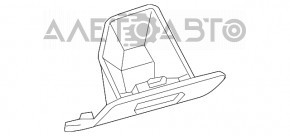 Накладка передней панели пространства ног водителя VW CC 08-17 черная