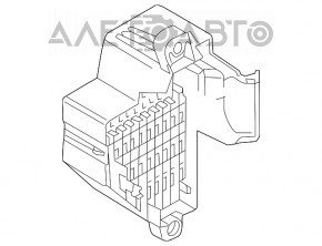 Blocul de siguranțe subtorpedou VW CC 08-17