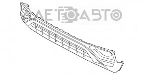 Bara față goală partea de jos VW Atlas 18-20 restilizată nouă OEM originală