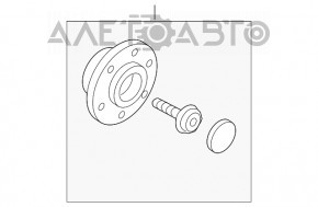 Rulment roată spate dreapta VW Jetta 11-18 SUA nou aftermarket GMB