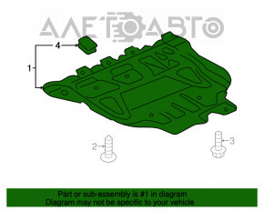 Protecția motorului VW Jetta 19- 1.4T