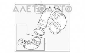 Conducta de aer VW Atlas 18- 2.0T, două piese