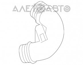 Furtunul intercoolerului stâng al celui de-al doilea VW Atlas 18- 2.0T, plastic