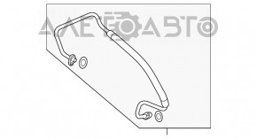 Bobina de aer condiționat condensator-compresor VW Atlas 18- 2.0T