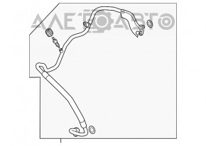 Compresorul de aer condiționat al încălzitorului VW Atlas 18-20 2.0T tip 3