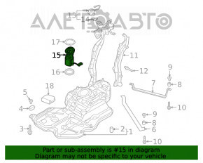 Топливный насос бензонасос VW Atlas 18- 2.0T, 3.6