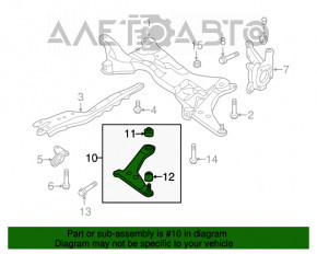 Maneta inferioară frontală stângă Mitsubishi Outlander Sport ASX 10- nouă originală