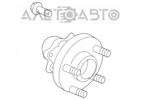 Rulment roată față stânga Infiniti G25 G35 G37 4d 06-14 AWD