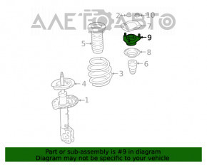 Suport amortizor față stânga Mitsubishi Outlander 14-21 nou OEM original