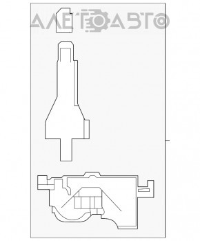 Senzor de presiune a roților Nissan Altima 19 - nou original OEM