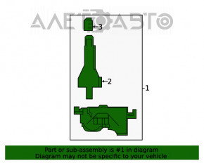 Senzor de presiune a roților Nissan Altima 19 - nou original OEM