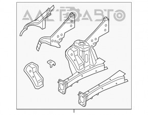 Roata din fata stanga Mini Cooper Countryman R60 10-16