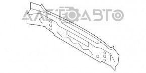 Задняя панель BMW X3 F25 11-17 2 части